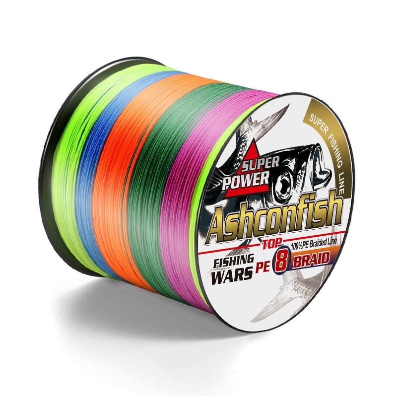 4X 300m 500m 100m Braided Wire Fishing Braid Line for Sea Stream Lake River Fishing