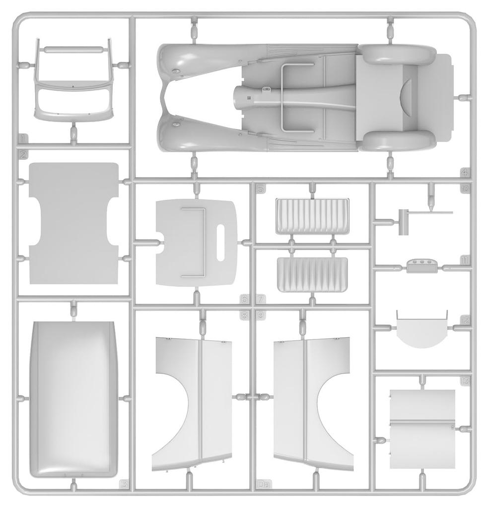 Miniart Scale Type 170V LIFERWAGEN Plastic Model MA38040 1/35