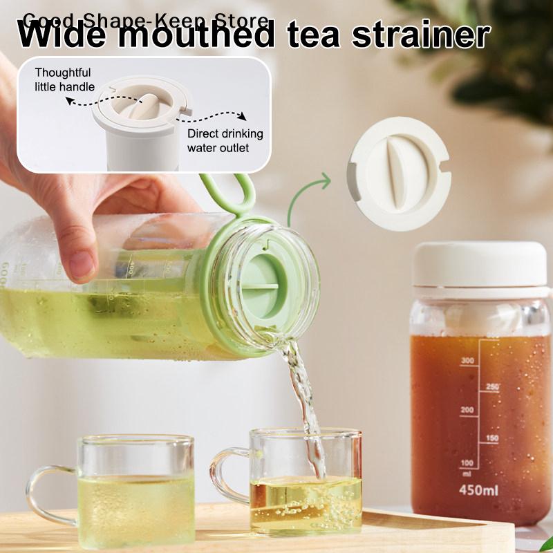 High-capacity Espresso Filter Bottle Cold Brew Coffee Pot Cold Brewing Pot Portable Iced Brew Coffee Maker Juice Coffe Kettle