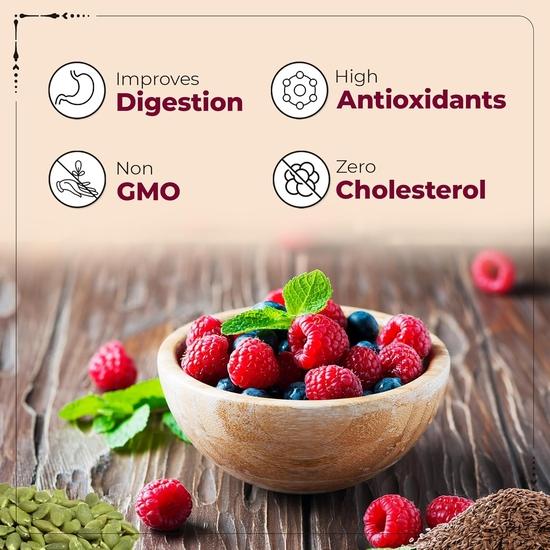 Happilo Premium International Seeds & Berries Mix 200 G Pack | Contains Healthy Seeds & Dried Berries | Low In Calories, High In Nutrients