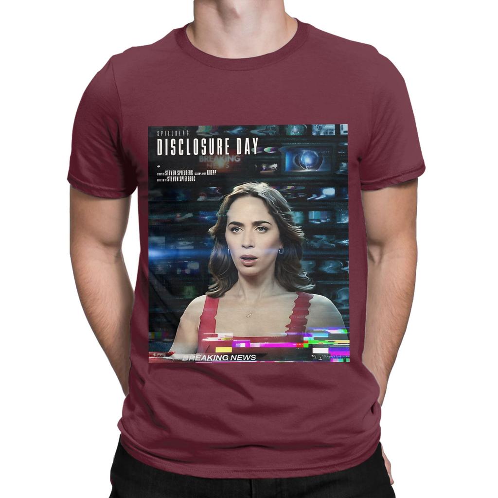 Disclosure Day Movie Painting Graphic Funny 100 Cotton Tshirt Disclosure Day Tops Tees For Unisex