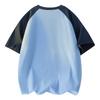 T-shirt Men's Summer Loose Contrast Color Short-sleeved Men's Half-sleeved T-shirt