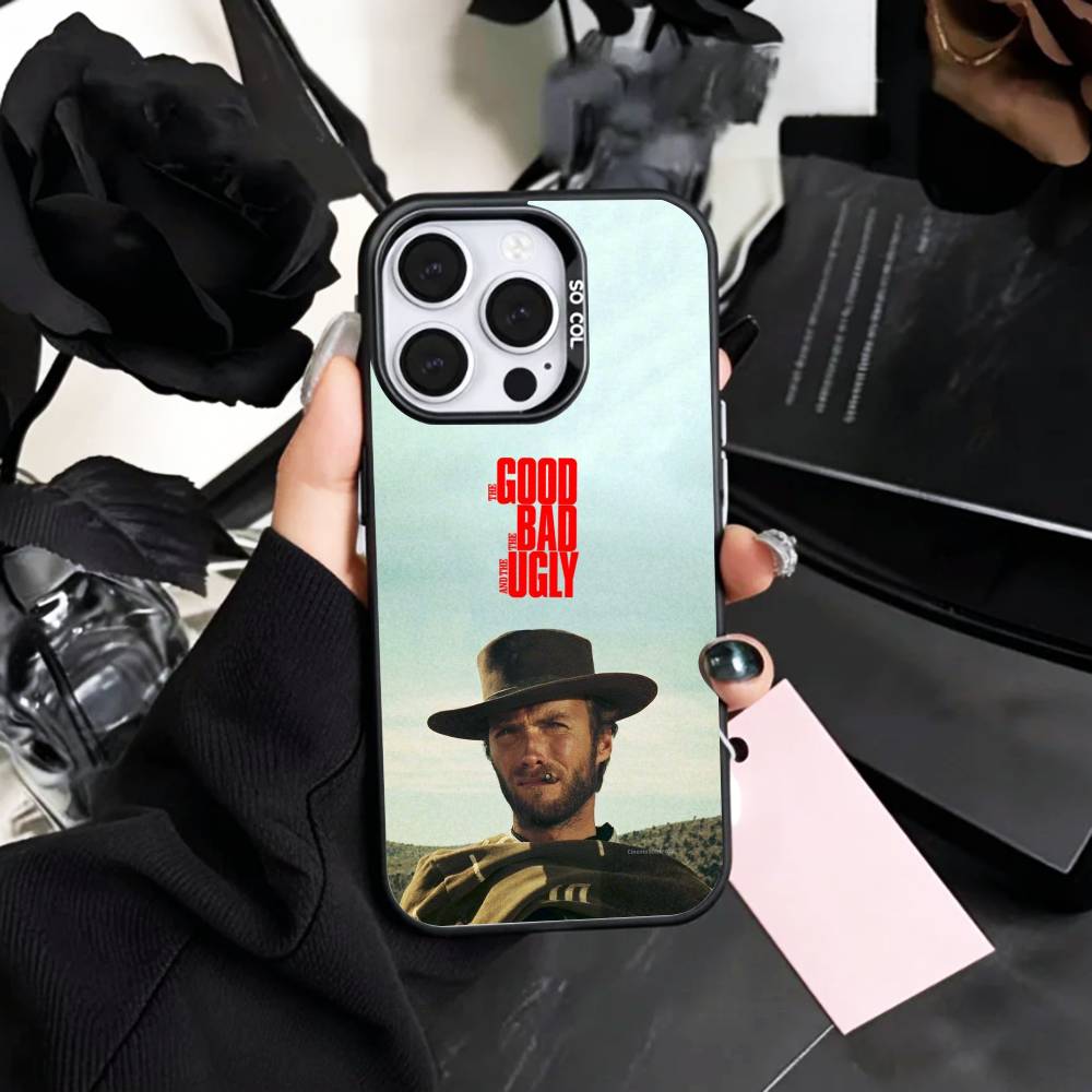 FILM The Good the B-Bad and Ugly Handyhülle Für iPhone17,16,15,14,13,12,11 Plus,Pro Max Farbige Silberbeschichtete Innenabdeckung