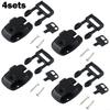 4x Feegow Pool Cover Clips Kit With Key And Screws For Safety Lock Set Of 4 With Key And Screws