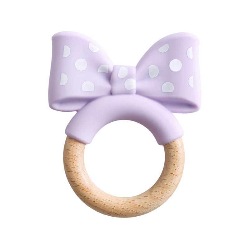 1 Stück Baby Silikon Beißring Zahnungs Kauspielzeug Bpa Frei Silikon Diy Schnullerkette Halsketten Anhänger Cartoon Tier Beißringe