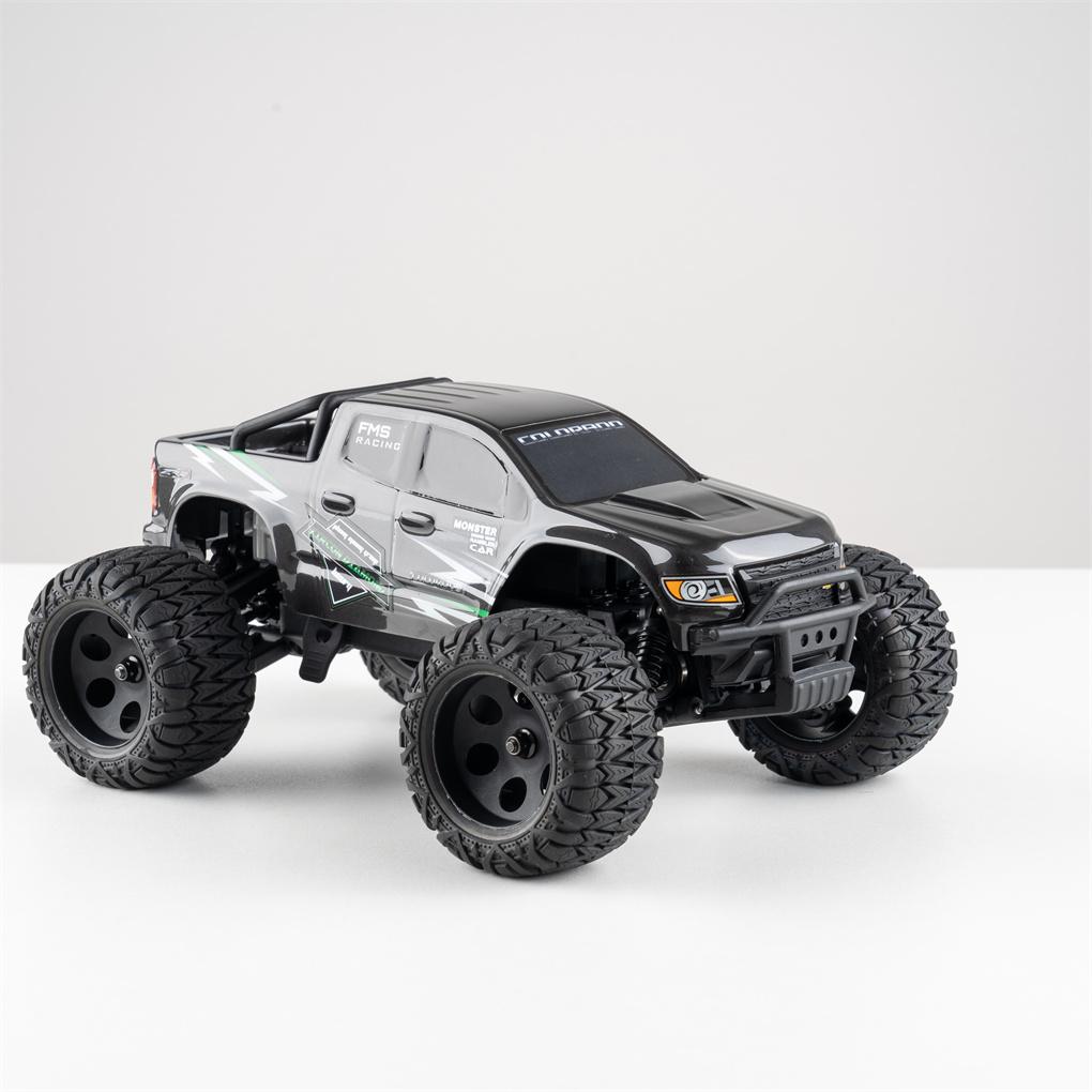 

FmsRC FMT24 1/24 Monster Truck RC Model RTR Off-road Vehicle 35 Km/h Dual High-Speed Model Vehicle Adult and Children s Toys чорний