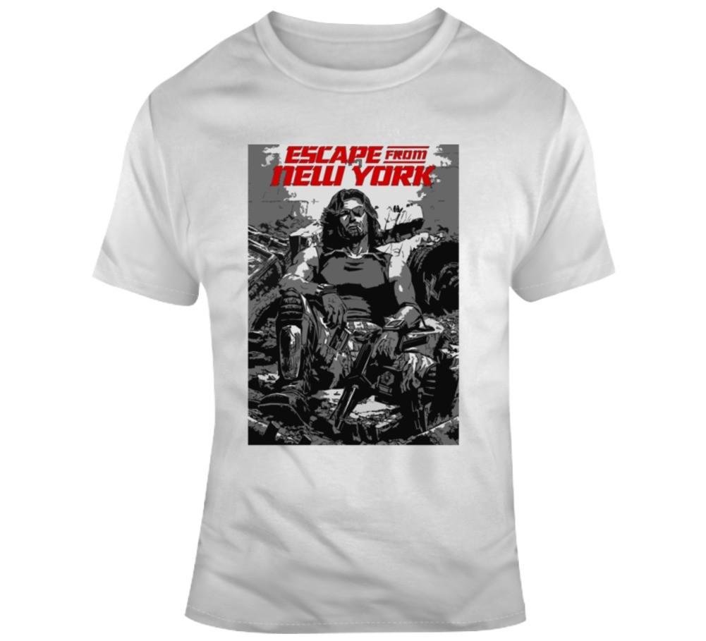 Escape From New York Kurt Russell Classic Cult Movie Fan T Shirt