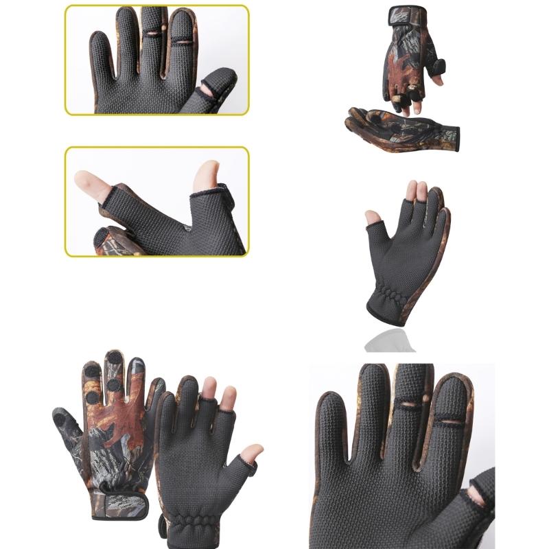 Waterproof Windproof Neoprene Gloves for Cycling Skiing Hiking Ergonomic Enhances Grip Breathable Warmth Protections
