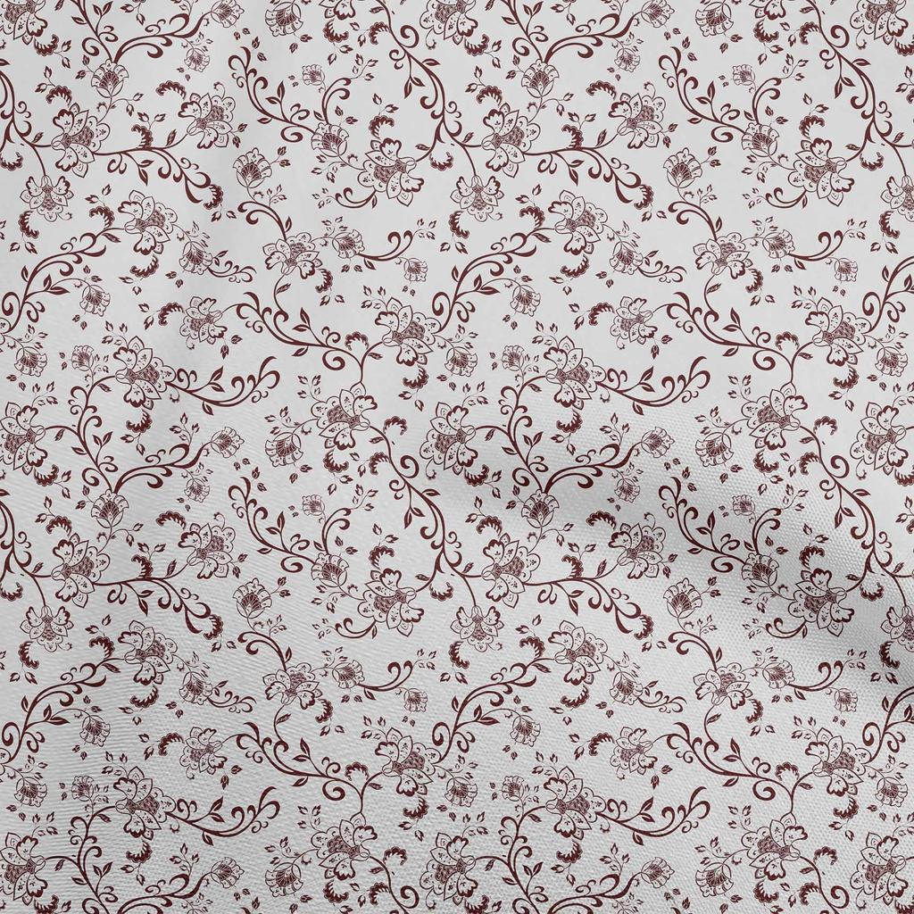 oneOone Cotton Flex Light Brown Fabric Asian Block Diy Clothing Quilting Fabric Print Fabric By Yard 40 Inch