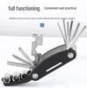 Multifunctional Folding Bicycle Repair Tool & Tire Repair Wrench Set