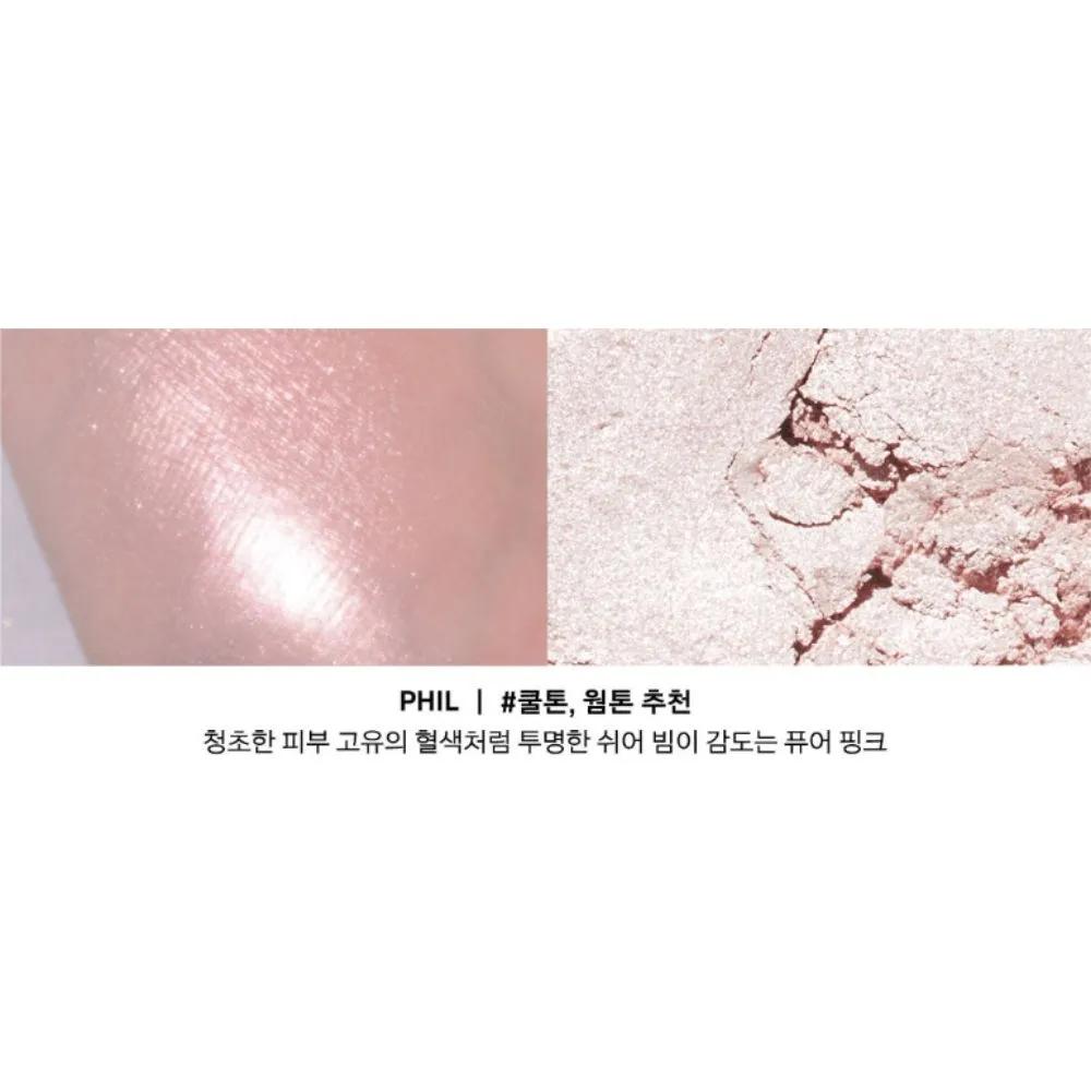 Naming Fluffy Baked Pearl Highlighter DUO Peel + Popper