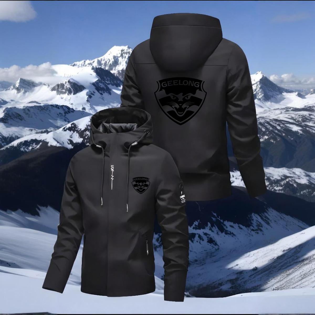 

Весенне-осенние мужские куртки с капюшоном, ветровка, верхняя одежда для улицы, свободного кроя, дышащая, повседневная, куртка для улицы, тонкое пальто S чёрный