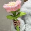 Chenille Stick Plush Rose DIY Material Pack - Handmade Creative Gift for Birthdays & Valentine's Day