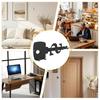 Key Holder Wall Mount Decorative Keychain Holder 6 Hooks Design Storage For Home Living Room Entryway Hallway Front Door