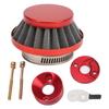 Carburetor Air Filter Adapter Red Replacement for 23cc 33cc 43cc Big Foot Goped Blade Scooter