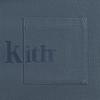 Kith Quinn Tee Border Men Tops Blue KHM032026-5038