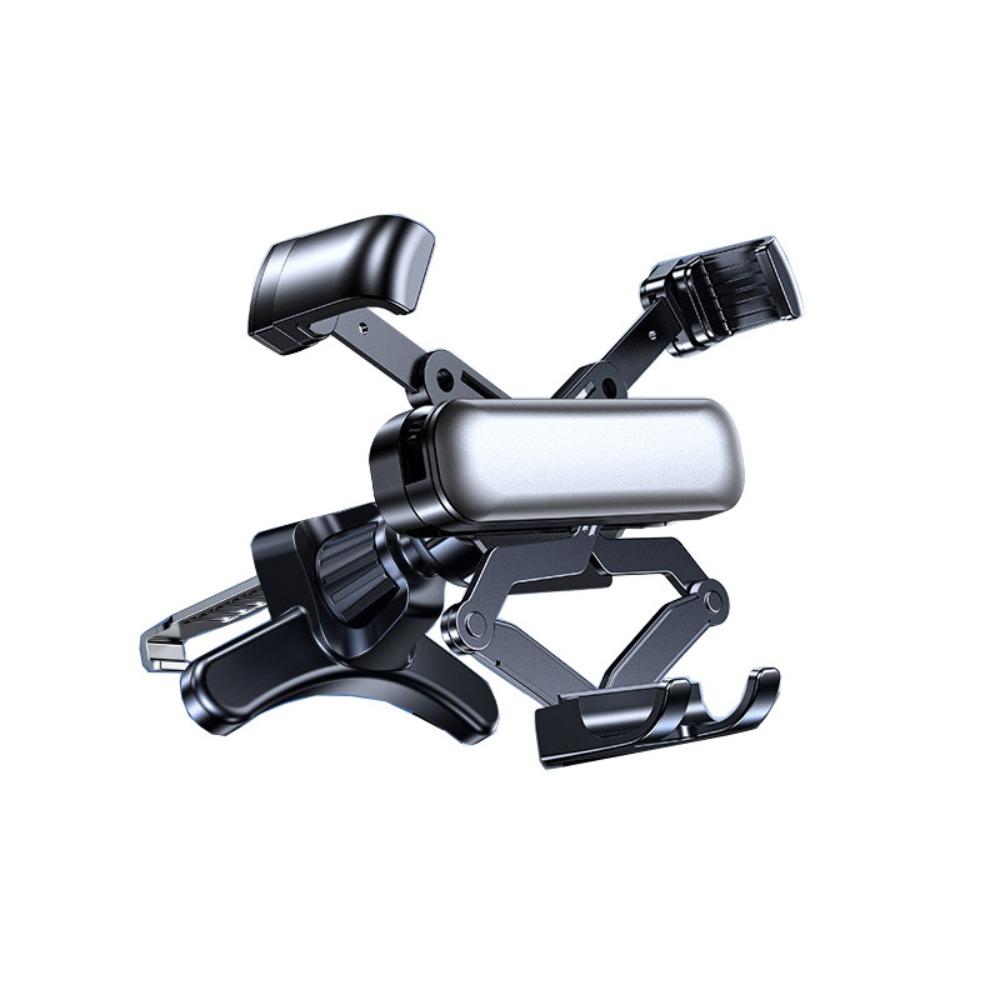 Gravity Retractable Fold-Screen Car Phone Holder Gravity Retractable Car Mount Large Smartphones