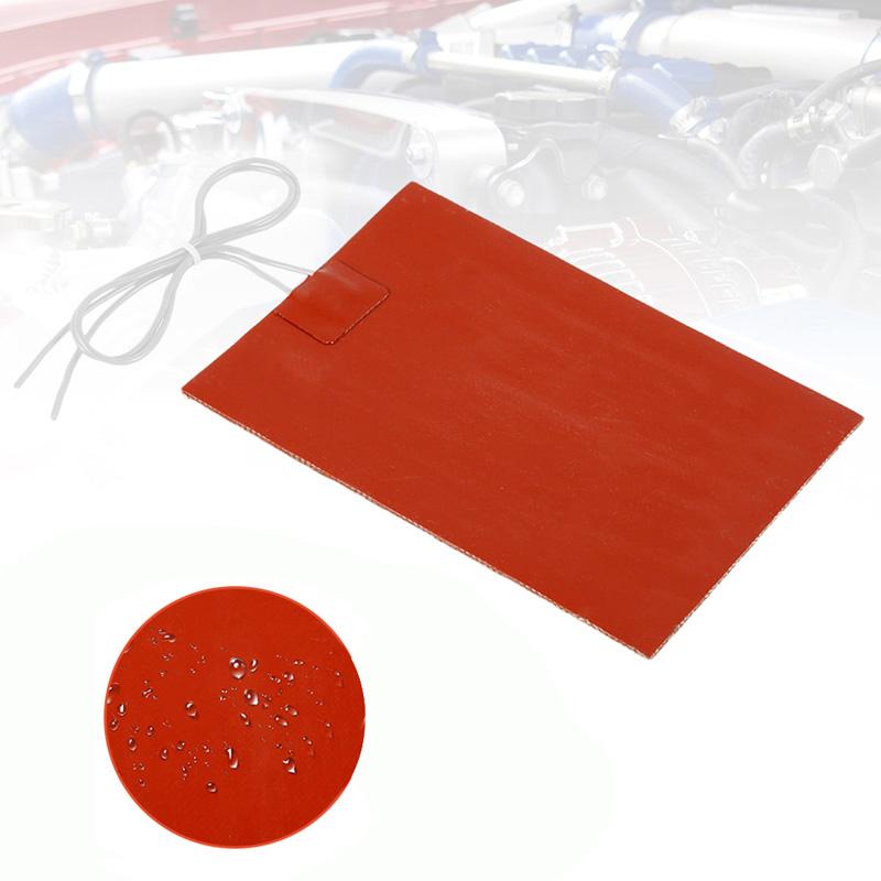 5V 12V 24V 220V Cuscinetti Riscaldanti in Silicone Riscaldatore Universale per Motore Tappetino Riscaldante per Coppa Olio Auto Piastra Riscaldante per Letto Caldo Accessori Riscaldanti