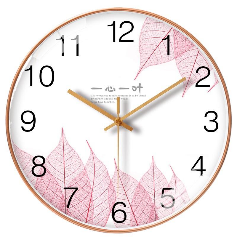 8-inch 20cm Nordic modern creative clock clock clock wall clock home living room bedroom mute quartz clock