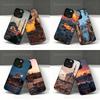 Turkey Istanbul Scenery Phone Case For iPhone 17,16,15,14,13,12,11,Pro,Max,Plus,E,Air,Mini Black IMD Cover