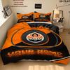 Custom Fc Shakhtar Donetsk Bedding Quilt Set Quilt Cover Pillowcase Home Decoration Birthday Gift (1 * duvet cover + 2 * pillowcase, without core)