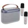 Karaoke Machine for Kids Adults Portable   5.0 Speaker with 2 Wireless Microphones RGB Light for Home Party