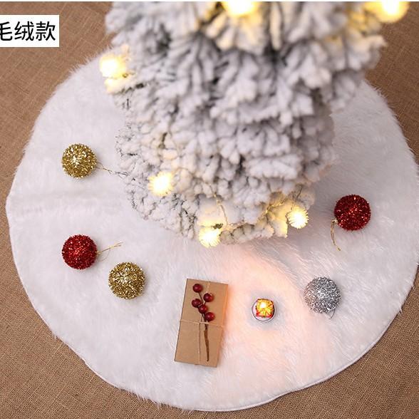 

Юбка для елки Чисто белая Длинноворсовая Рождественские украшения Юбка для елки