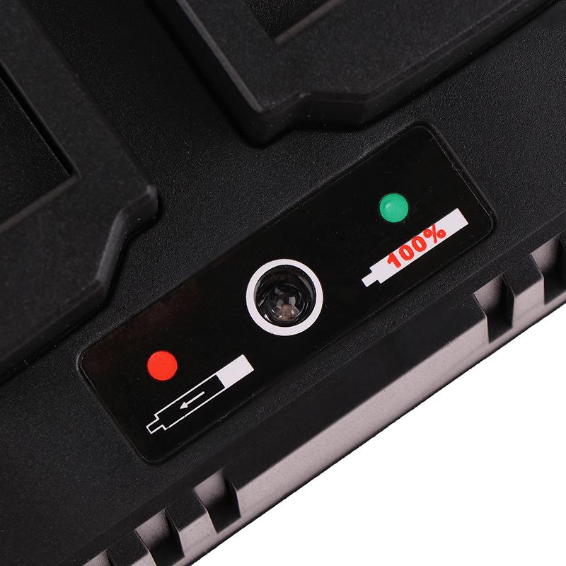 Two-Seater Battery Charger 2.0A Replacement For 18V 21V Li-Ion Bl1415 Bl1420 Bl1815 Bl1830 Bl1840 Bl1860 Electric Drill Grinder