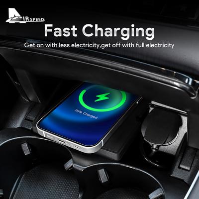 15W Auto-Funkladegerät für Mercedes Benz C-Klasse W205 AMG C43 C63 2015-2025 GLC X253 X254 GLC43 GLC63 Handyladung