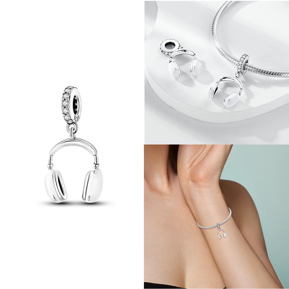 Charms Beads Fit Puppy Heart Bow Copper Original Copper Charms For Bracelet Pendant Women Jewelry Gifts