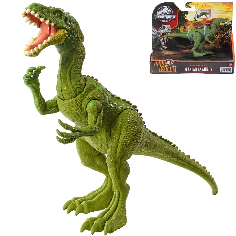 

Фигурка Mattel Jurassic World Real Mini Masiakasaurus возрастом 10 лет и HBY68 зеленого цвета (МИР ЮРСКОГО ПЕРИОДА) [4 вверх] зелёный