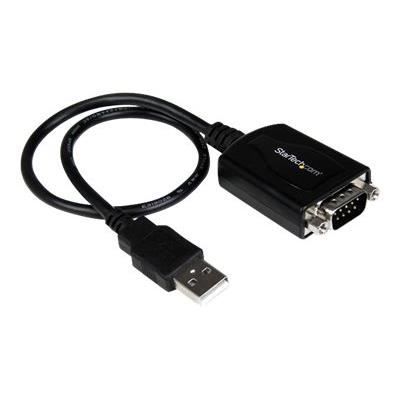 STARTECH Câble adaptateur USB vers série DB9 RS232 de 30 cm avec mémorisation du port de communication - M/M