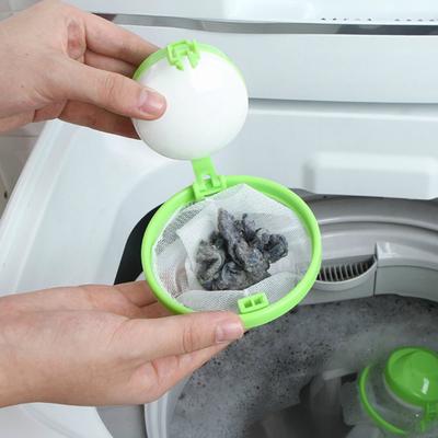 3 Peças Removedor de Pelos de Animais Máquina de Lavar Anti-enrolamento Coletor de Fiapos Reutilizável Saco de Malha Flutuante para Filtragem de Pelos Filtro de Cabelos para Lavanderia de Roupas