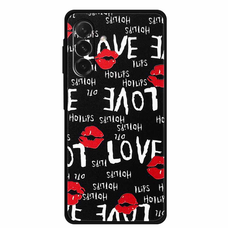 For Samsung Galaxy A56 5G Case 3D Relief Silicone Emboss Soft Protective Covers for Galaxy A26 / A36 / A56 Phone Back Cases A 56