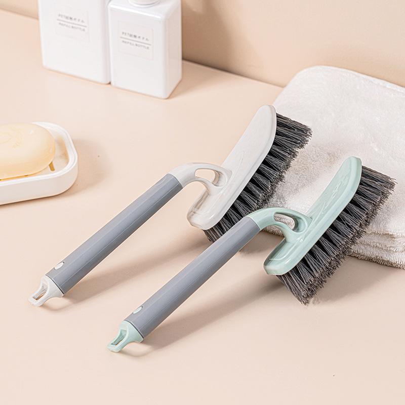 

Household Supplies Slotted Floor Brush Bathroom Brush Cleanable Right-angle Wall Scrubbing Toilet Floor Tile Cleaning Brush