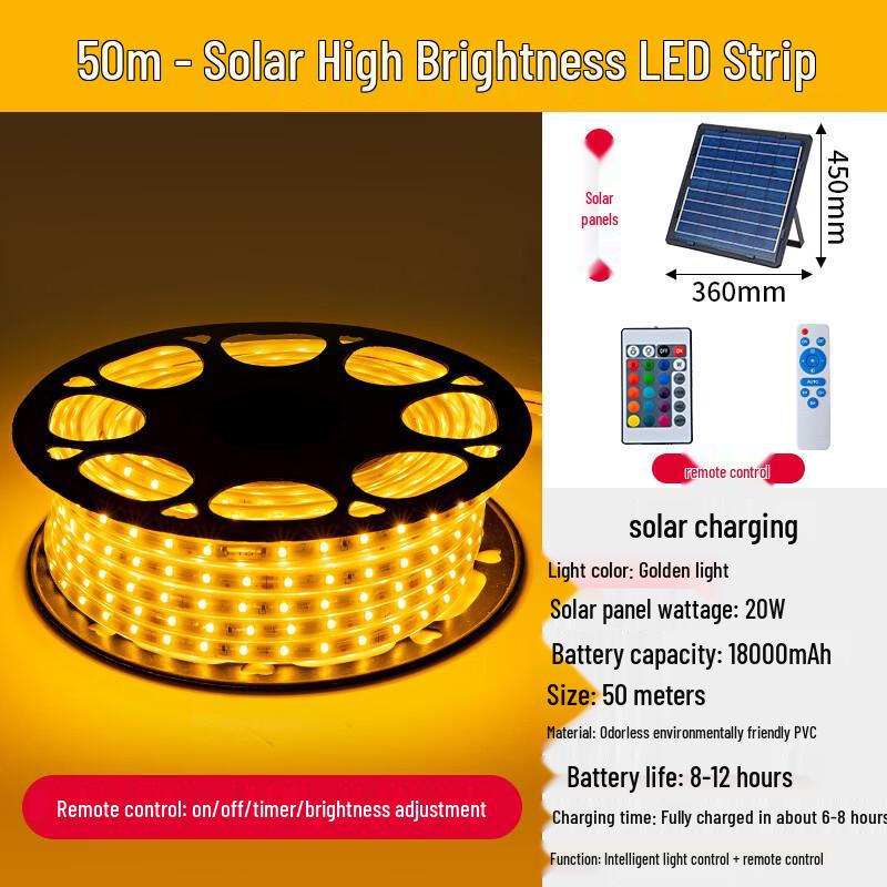 OEING Solar Light Strip