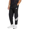 adidas Future Icons 3-Stripes Pocket Pants Black Men Streetwear JD4889