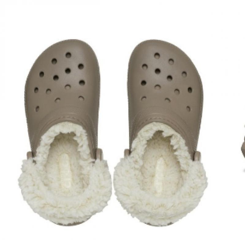 Crocs Classic Fleece Lined Clog Mushroom 211396 195
