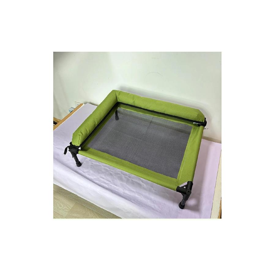 Elevated Pet Bed Breathable Raised Edge Pet Bed Off the Floor Open Design