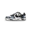 EBERNON Abriebfeste Low-Top-Skateboardschuhe Herren Schwarz Weiß AQ1775-100(TeamEight-)