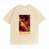 Demon Slayer Tanjiro Kamado 100% Cotton Unisex's T-Shirt, Summer New Unisex's Clothing, Casual Short Sleeve Anime Print Tee