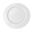 75mm Round Vent Cover ABS Plastic Adjustable Air Ventilation Ceiling Diffuser for Bedroom Bathroom Living Room