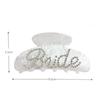 Rhinestone Bride Accessories Claw Clip Bride Hair Clip Bachelorette Party Bridal Shower Bach Party Supplies Honeymoon Decoration