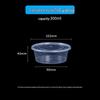 Disposable Round Plastic Takeaway Container