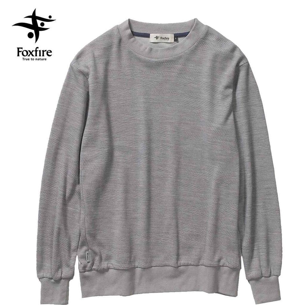 [Foxfire] PP Wool Jacquard Crew