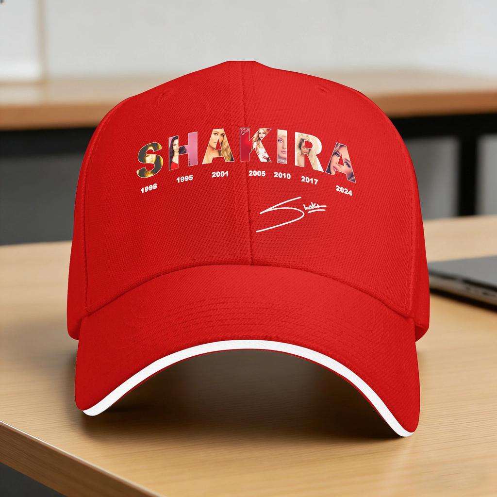 Summer Casual Baseball Cap Shakira Albums Las Mujeres Ya No Lloran Kpop Rock Trucker Hat For Women Men Sun  Fashion Baseball Cap