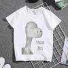 Fashion Breathable Tshirt for Boys  Girls with Cute Animal Print And round Neck ParentChild Matching Personality Clothing
