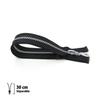 Z56 Zipper - Prestilon 6 Separable - Black 30 Cm
