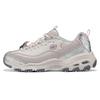 D'Lites 1.0 Cushioning Abrasion Resistant Height Increasing Low Top Chunky Sneakers Women's White 150720-WSLP