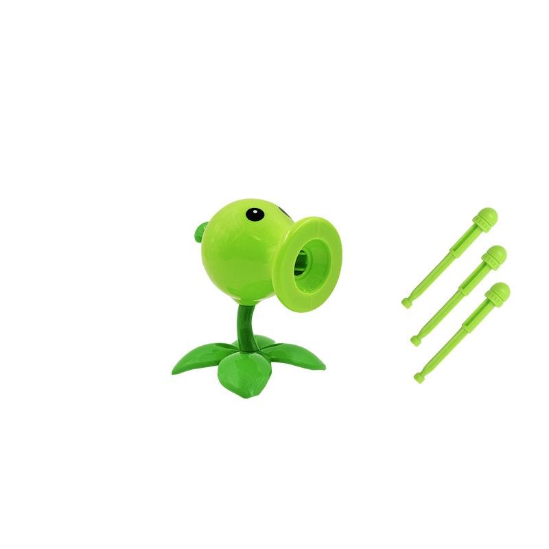 Pflanze vs.. Zombies Spielzeug Fußball Maschinengewehr Erbsenschießer Kornblume Zubehörpaket Tasche